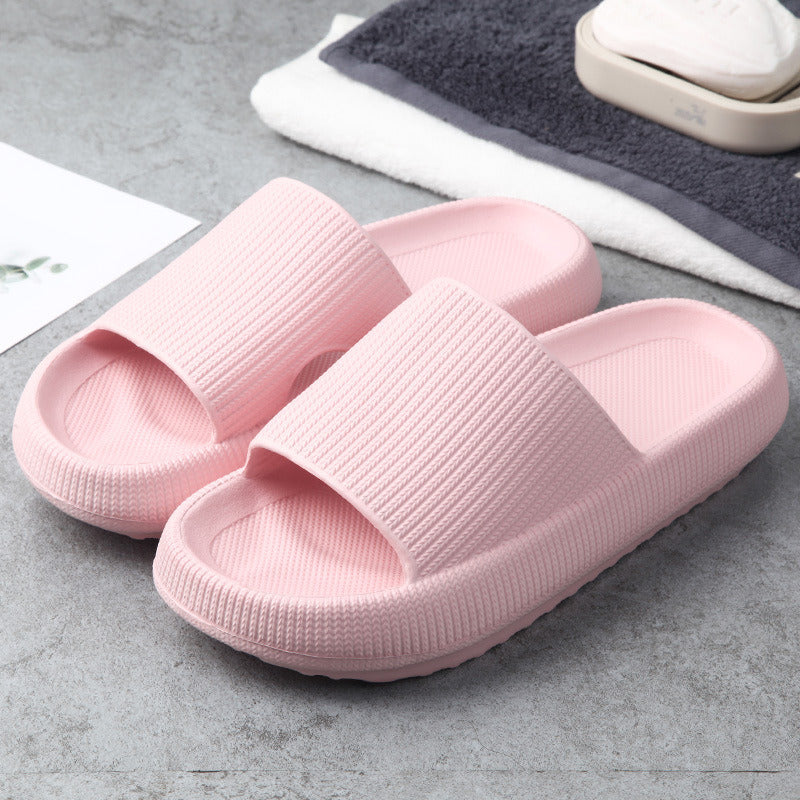 Home Slippers Couples Feel Cool Stepping On Excrement Slippers