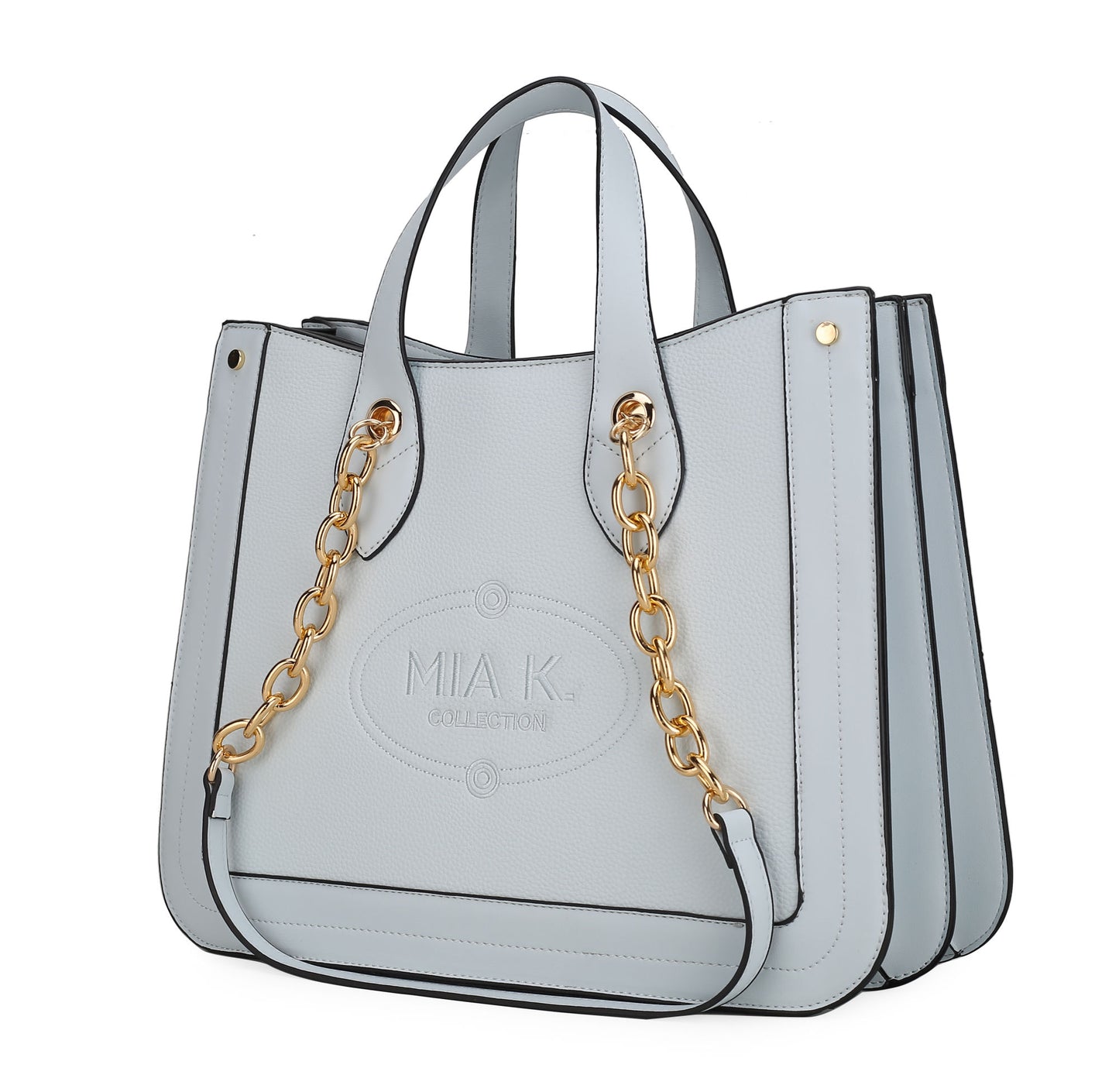 MKF Collection Stella Tote Handbag Vegan Leather Crossover Women by Mia k