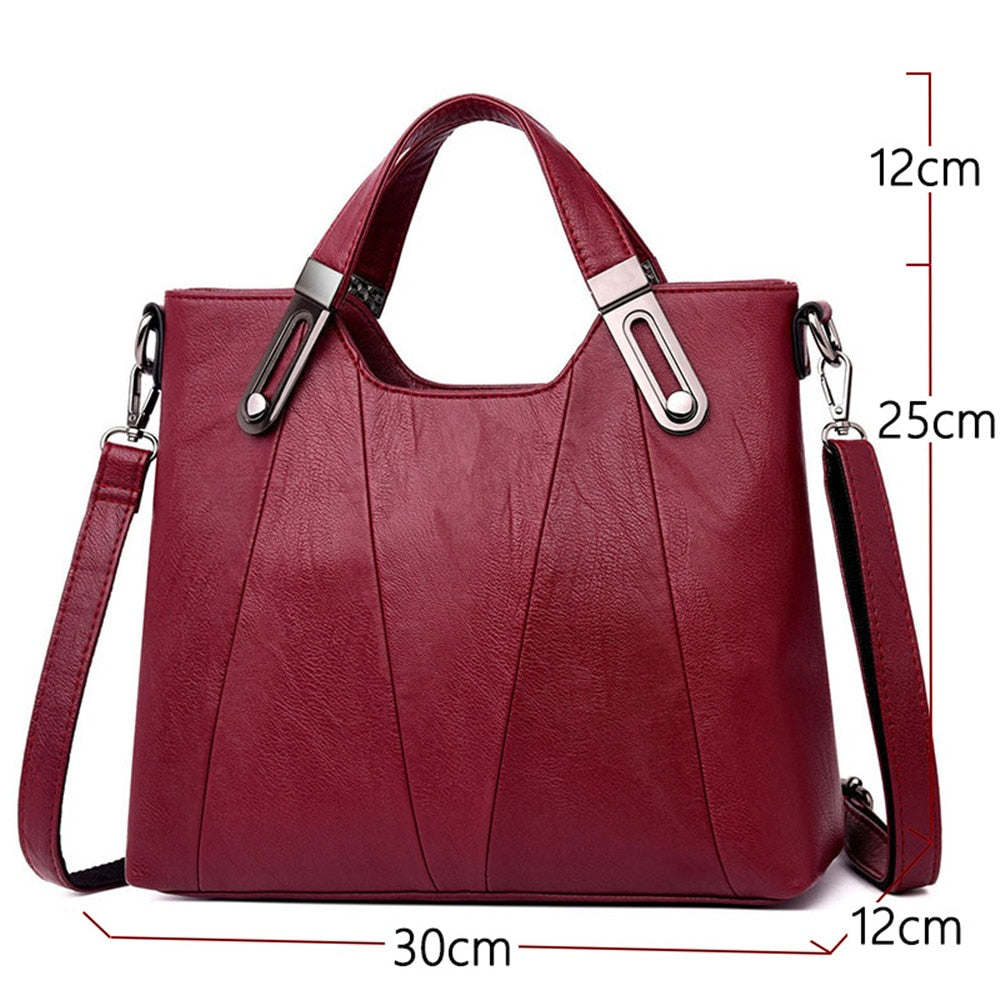 Brand Luxury Handbags Women Bags Designer Pu Leather Handbag Leisure Crossbody Bags