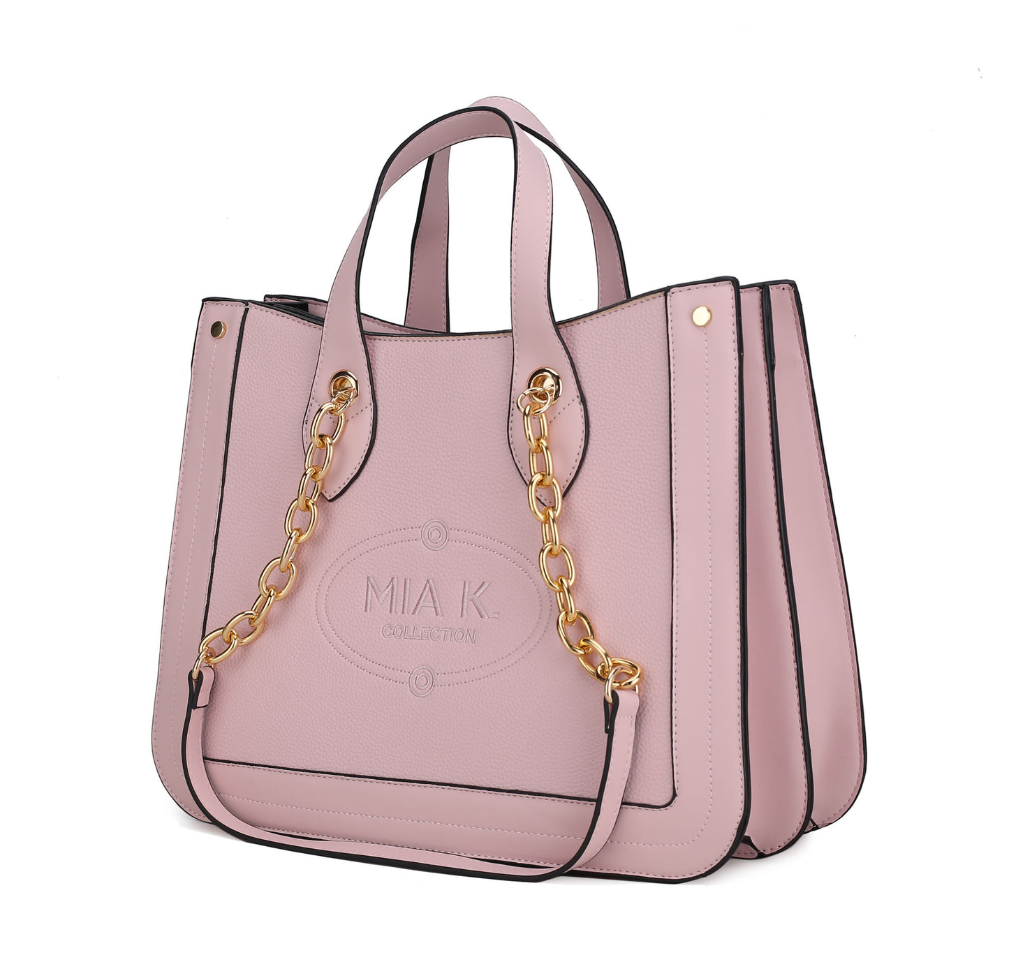 MKF Collection Stella Tote Handbag Vegan Leather Crossover Women by Mia k