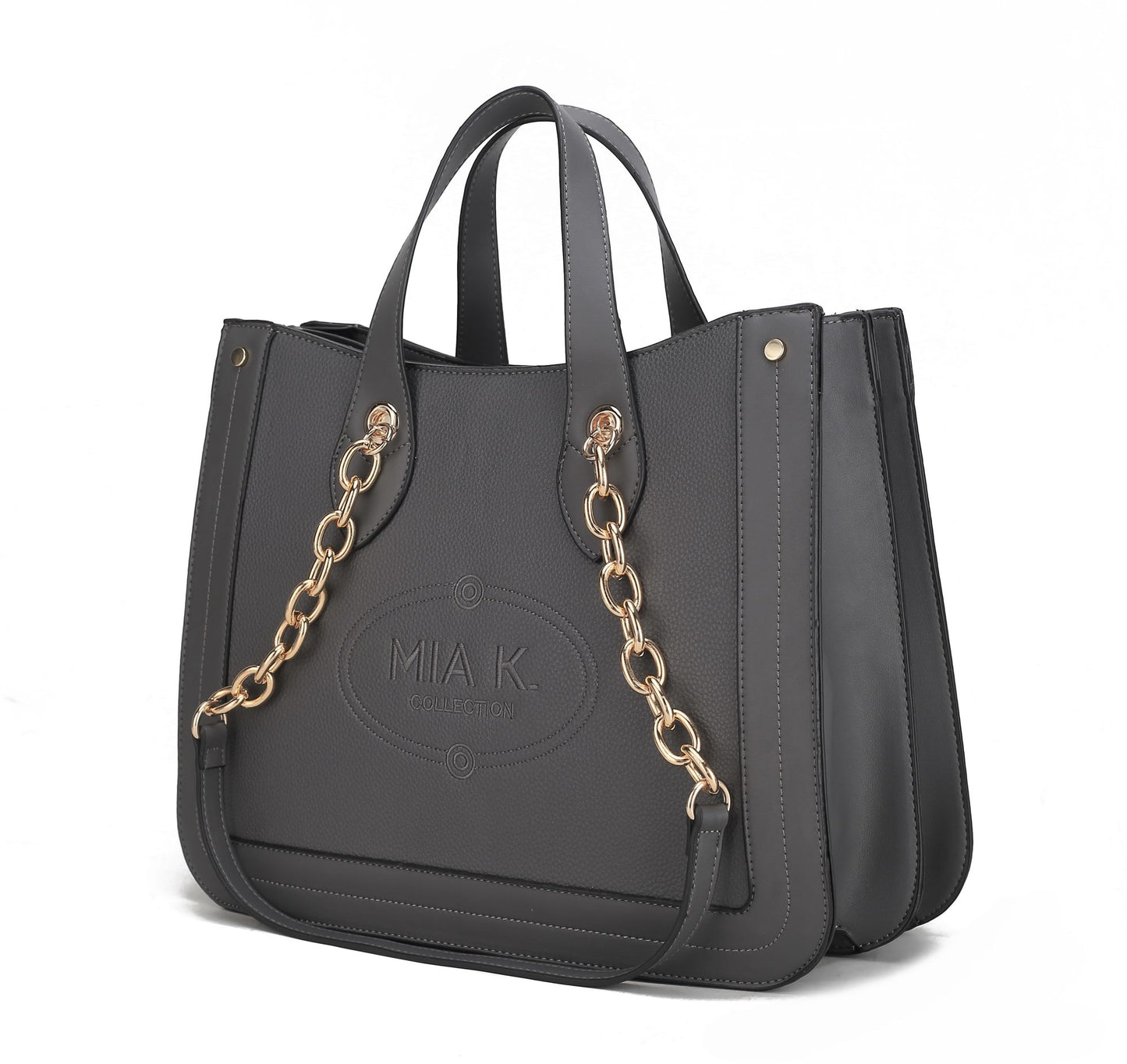 MKF Collection Stella Tote Handbag Vegan Leather Crossover Women by Mia k