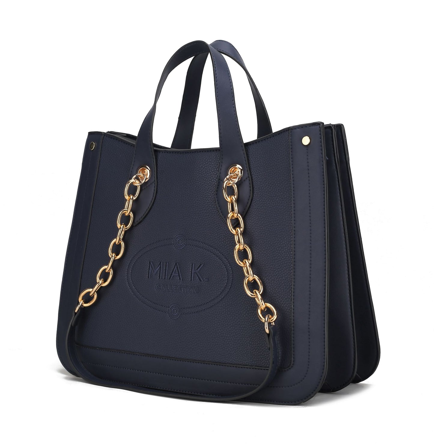 MKF Collection Stella Tote Handbag Vegan Leather Crossover Women by Mia k